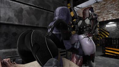 sperm flows like a river into this virgin ass that didn't expect the mutant to grow a giant dick