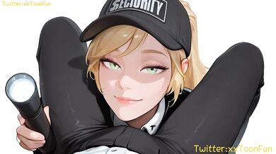 FNAF hentai Adult animation - Vanessa Blow Job Hand Job Tits Job Hentai animation by xxtoonfun
