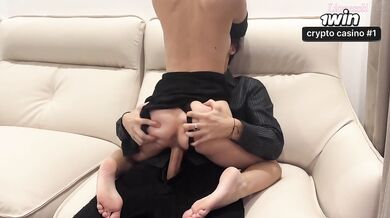 After a glass of wine, they had romantic sex with an internal climax