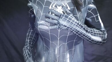 CEWEK INDONESIA COSPLAY SPIDERMAN DI ENTOT SAMPAI CROT DI MEMEK - BOKEP INDO TERBARU