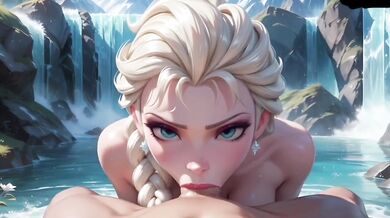 Frozen Elsa wants Cock and Cum!