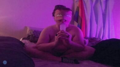 dildo fellatio