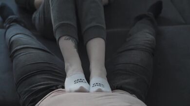 FOOTJOB/SOCKJOB CUMSHOT COMPILATION #1 (AnaPolishSecret) - Socks, Bare Feet, Nylon Edging Mistress