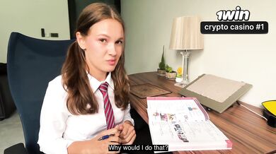 I'm doing my schoolgirl stepsister's homework. Now I can fuck her whenever I want.
