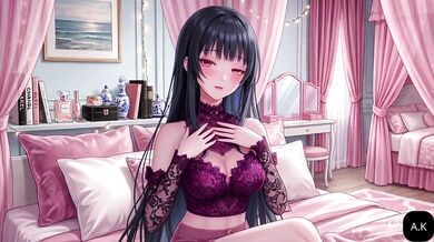 Akira’s Sensual Anime Whispers Sensual Phrase in Living Room Then Has Passionate Sex Moaning Loudly and Begging for More Hentai