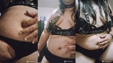 smoking with a hot outfit