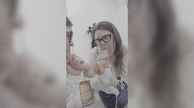 Horny Housewife enjoying my Dildo in public fitting room.