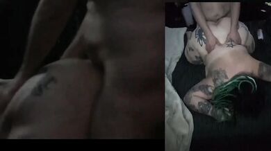 Magic wand for both of us as he pounds my fat bbw pussy