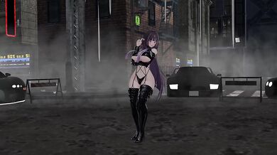 Come Over MMD R18 | Hentai Elf VTuber Strip Dance