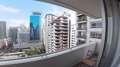 I'm going to create something on the balcony