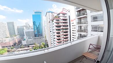 I'm going to create something on the balcony