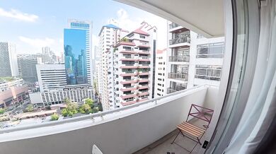 I'm going to create something on the balcony