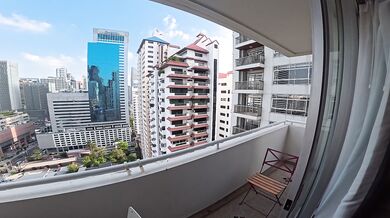 I'm going to create something on the balcony