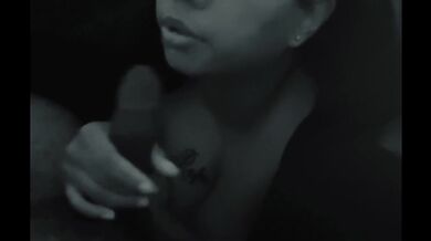 Sloppy head from sexy deepthroat queen Diamons Minxxx