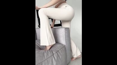sexy hot ass yoga long legs