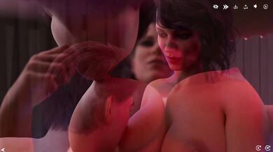 Game: FreshWomen, Episode 8 - Hardcore BDSM sex with a boss women at work (russian voice)