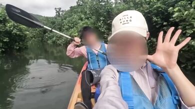 【個人撮影】巫女さん初めてのパイズリに挑戦するまりあ上手くできなくて苦戦するも、一生懸命に彼氏にご奉仕をする素人カップルの動画／Japanese amateur hentai