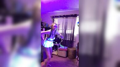 Dancing with bull whip