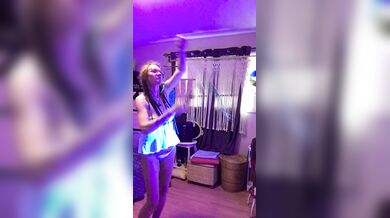 Dancing with bull whip