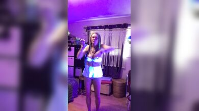 Dancing with bull whip