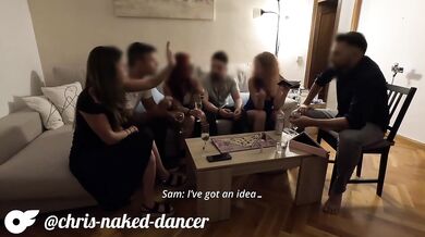 Orgy with newbies… games and sex—what a wild night!