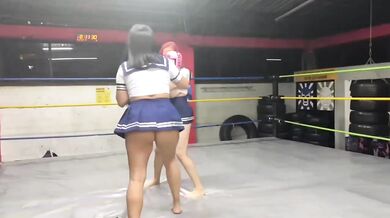 PELEA DE BOX XXX , rico trío con nuestro entrenador