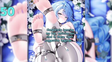 You begged Seed to let you worship her sexy feet... again! Hentai Joi / Feet / Edging / Gaze control / punishment game / two endings