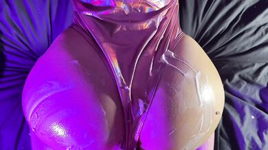 An Easter bunny licks whipped cream off a cock and cums sweetly from a rough fucking