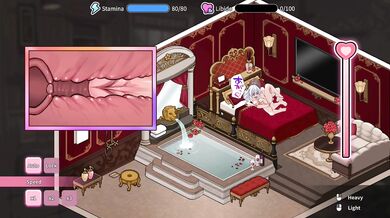 Hentai Game – Naughty Big-Boobs Married Woman Sex - Immoral Bathhouse