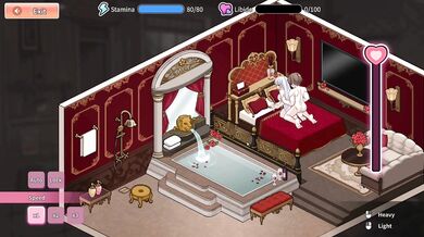 Hentai Game – Naughty Big-Boobs Married Woman Sex - Immoral Bathhouse