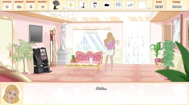 He Cums On His Stepmom's Swimsuit While Helping Her(18+) - Milftoon Gameplay Part13
