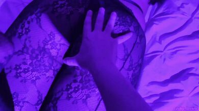 She wake up in the middle of the night for a facial