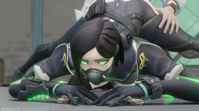 Cute Viper from Valorant hentai