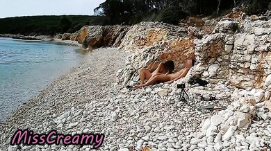 French Teacher Public Blowjob Nudist Beach