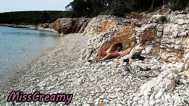 French Teacher Public Blowjob Nudist Beach
