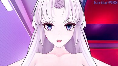 Carlotta Montelli and I have intense sex at a love hotel. - Wuthering Waves Meichou POV Hentai