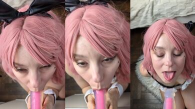 The Best After-Work Service: Bunny Maid Blowjob