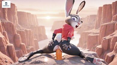Hopps Zootopia reverse cowgirl animation foot fetish