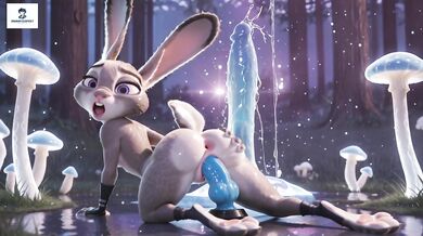 Hopps Zootopia reverse cowgirl animation foot fetish