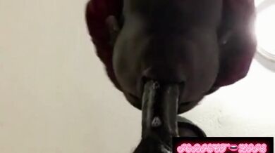 PERFECT LIPS made Ninja man cum
