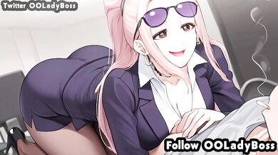 Hina blow job for her boss hentai animation from One Piece by ooladyboss