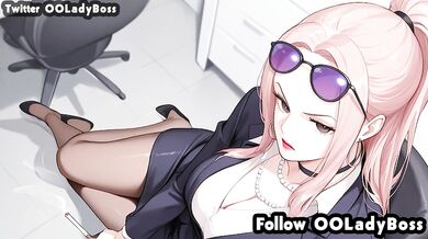 Hina blow job for her boss hentai animation from One Piece by ooladyboss