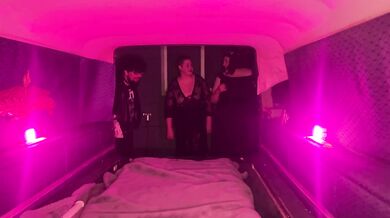 Prom Night Threesome in a Hearse - Cliff Media Productions