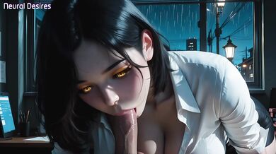 Wet Neon Rain Slut Drenched & Fucked in The City Lights