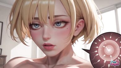 Blue-Eyed Blonde Does ANYTHING You Want | Hentai Animation