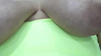 Trying on tops