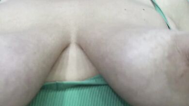 Trying on tops