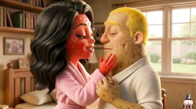 Mr. Potato Fucks Strawberry Girl Hard - Porno Fruit Novela Strawberry Girl Moaning for Mr. Potato - Hot Porno Soap Opera