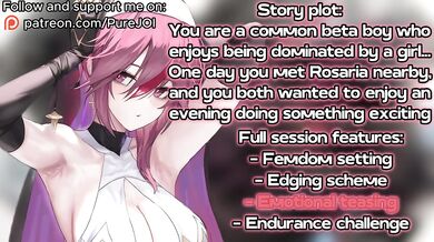 Rosaria from Genshin Impact makes your cock suffer (Edging JOI)