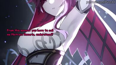 Rosaria from Genshin Impact makes your cock suffer (Edging JOI)